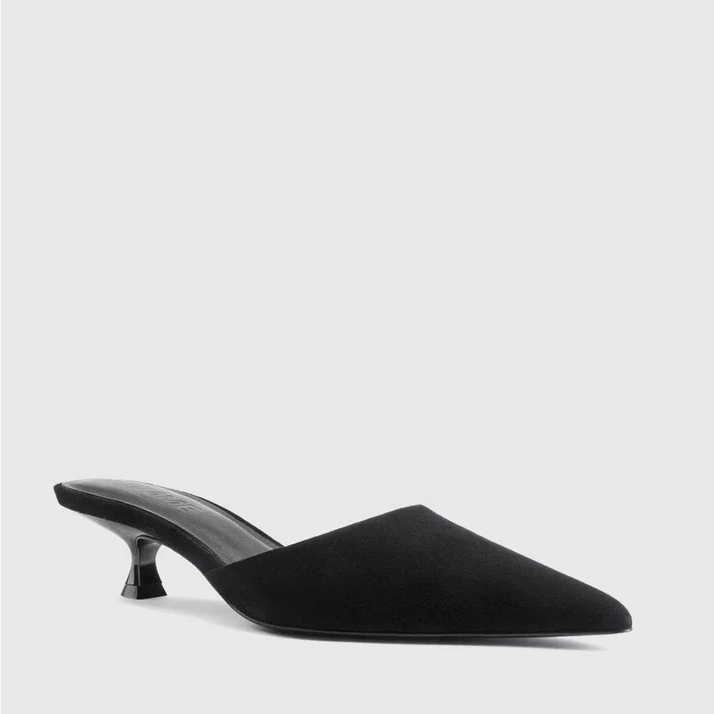Chic Black Mules by EMME - Picture 3 of 5